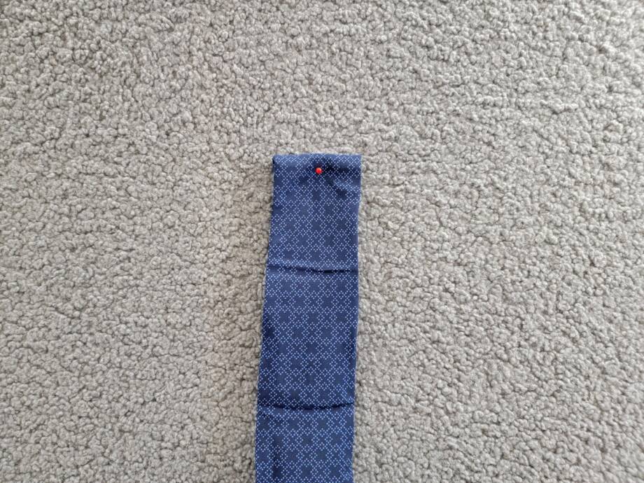 Calvin Klein Crossing Geo Tie Men's One Size Navy Adjustable Pointed Style