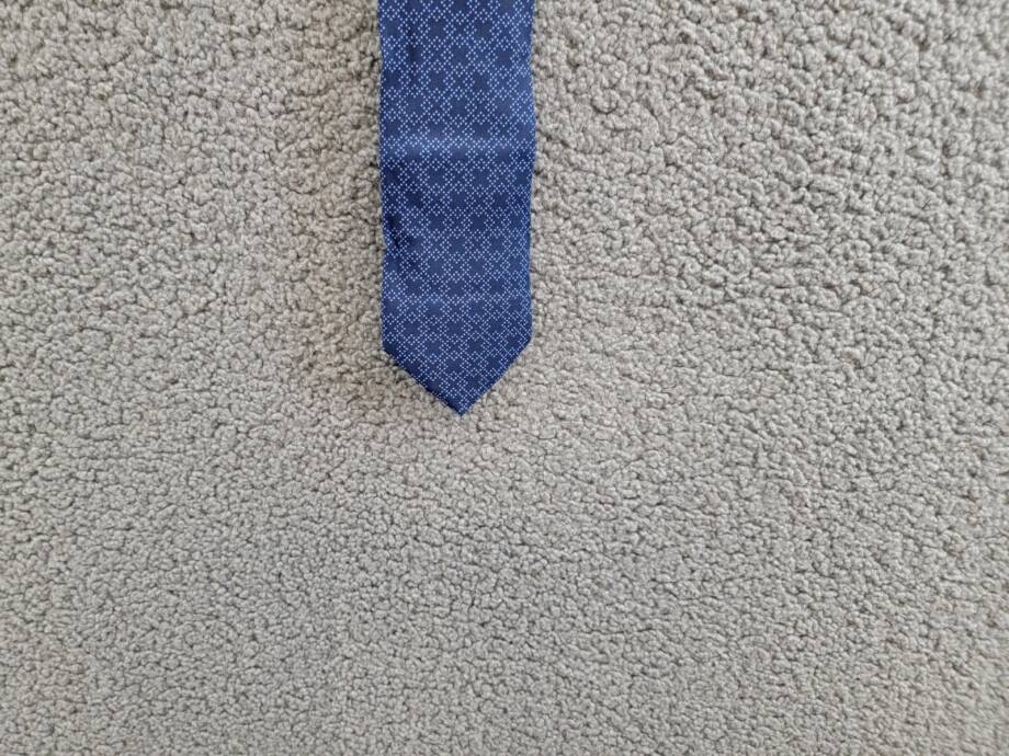 Calvin Klein Crossing Geo Tie Men's One Size Navy Adjustable Pointed Style