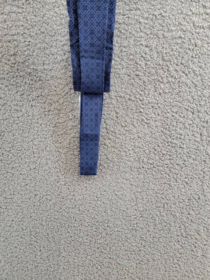 Calvin Klein Crossing Geo Tie Men's One Size Navy Adjustable Pointed Style