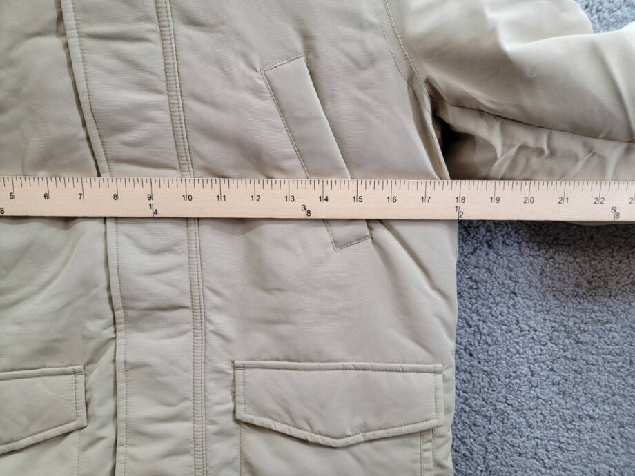 Polo Ralph Lauren Artificial-fur-Trim Down Parka Jacket Big Boys M (10-12) Khaki