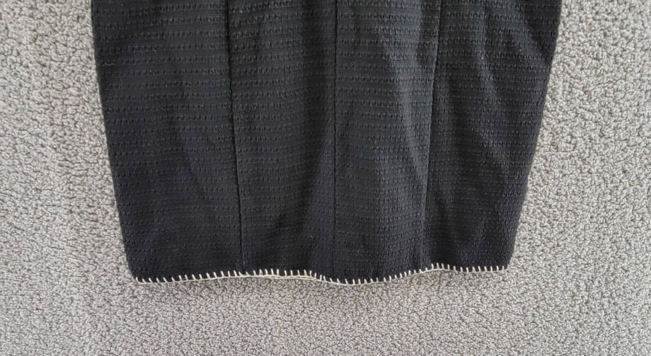 Avec Les Filles Wool Cutout Sleeveless Mini Dress Women's S Black Back Zip