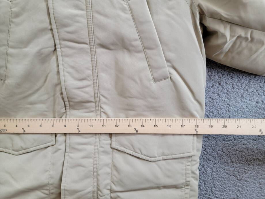 Polo Ralph Lauren Artificial-fur-Trim Down Parka Jacket Big Boys M (10-12) Khaki