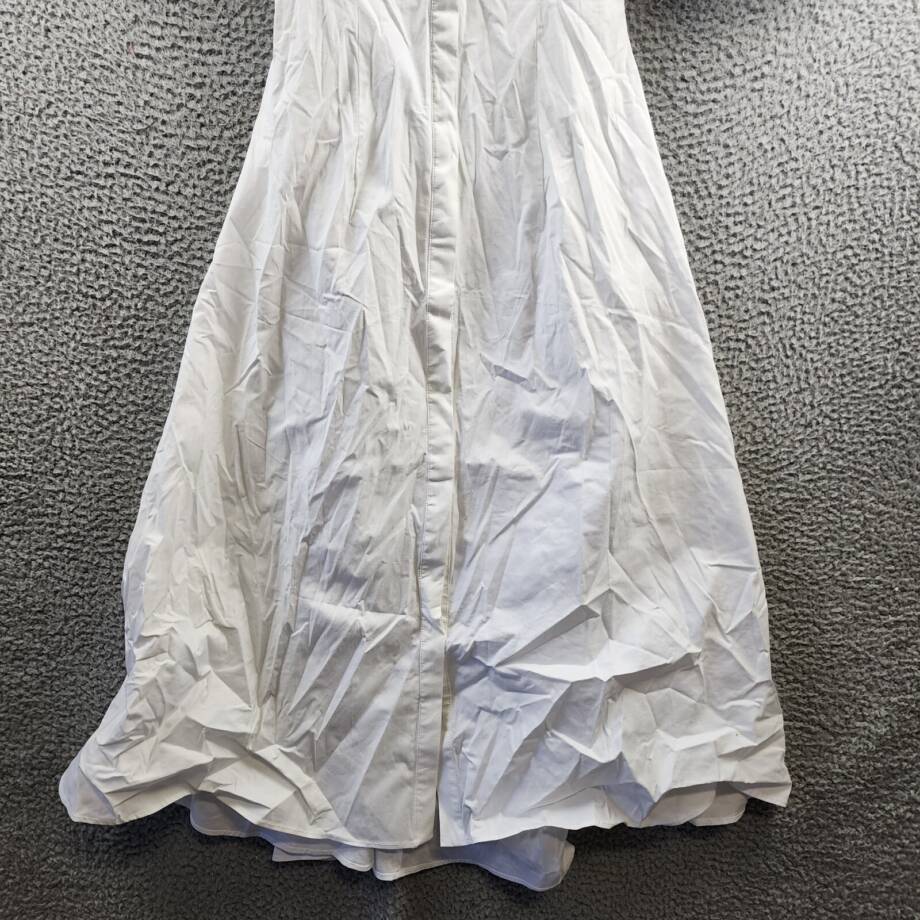 Bardot Hades Midi Shirtdress Women's 2 Orchid White Collared Button Closure