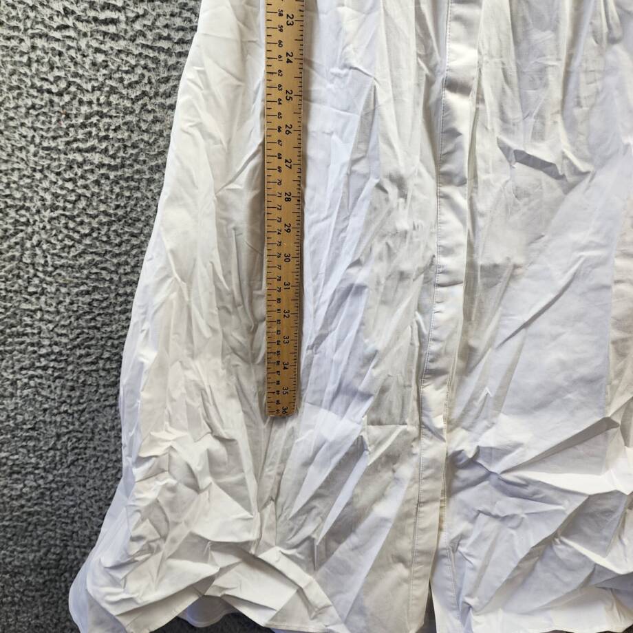 Bardot Hades Midi Shirtdress Women's 2 Orchid White Collared Button Closure