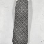 Calvin Klein Slim Chambray Square Neat Neck Tie Men's One Size Carbon Gray