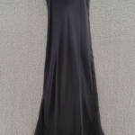 Lioness Devon Maxi Skirt Women's XS Black Solid Semi Sheer Elastic Waist Pull On