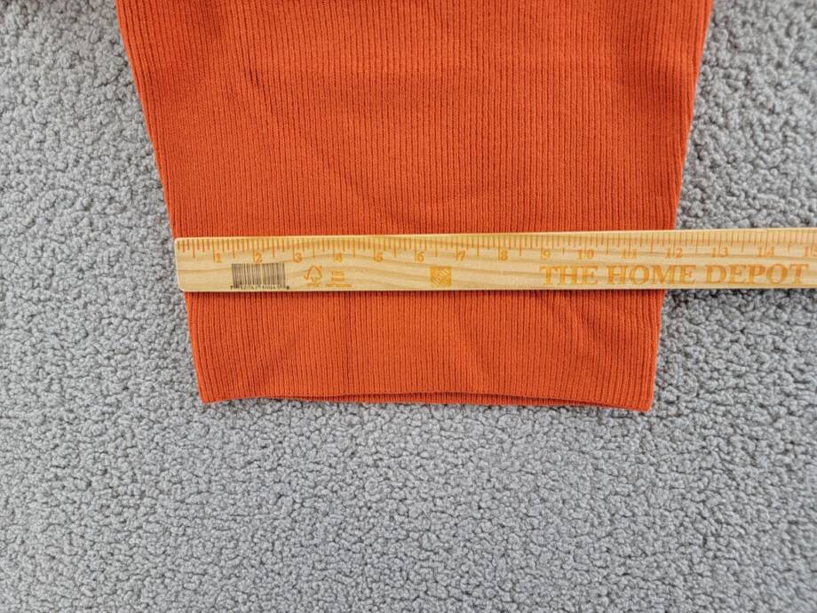 FRENCH CONNECTION Jaida Babysoft Square-Neck Women's XS Copper Coin Pullover