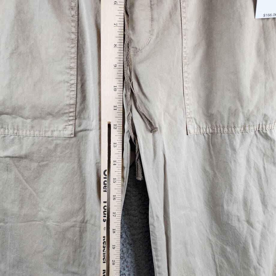 Velvet by Graham & Spencer Misty Drawstring Pants Women's XS Dune Brown Pull-On~