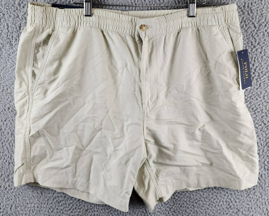 Polo Ralph Lauren 6-Inch Classic-Fit Polo Prepster Shorts Men's XXL Basic Sand