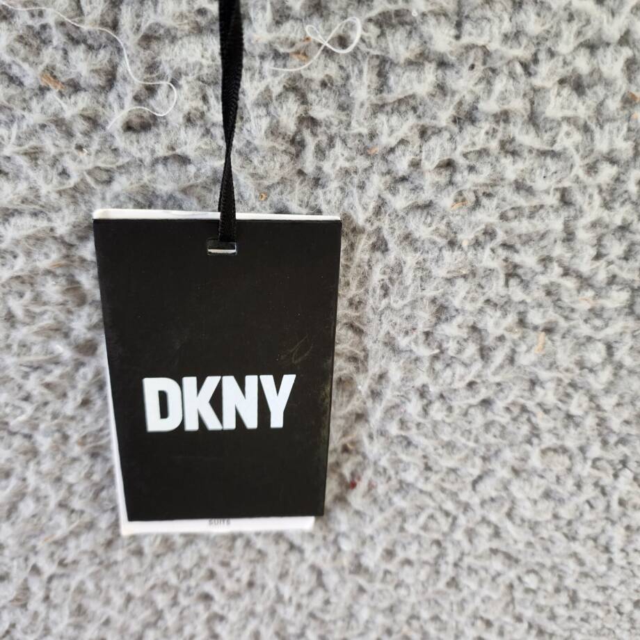 DKNY Petites Notch Collar Suit Separate One-Button Blazer Women's 6P Black L/S