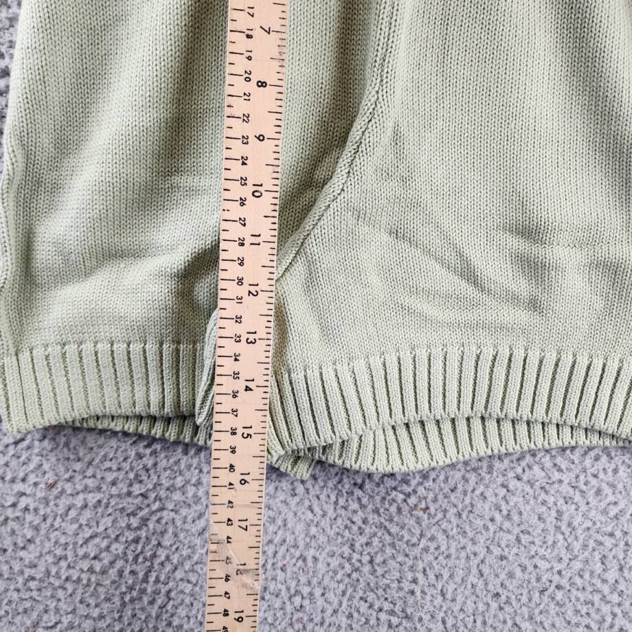 Charlie Holiday Blanche Shorts Women's 6 Sage Solid Ribbed Trim Elastic Waist~
