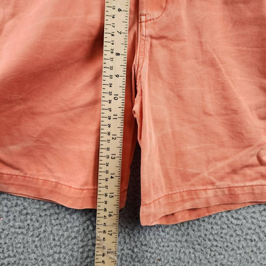Polo Ralph Lauren Chino Shorts Boys 16 Coral Belt Loops Zip/Button Closure~
