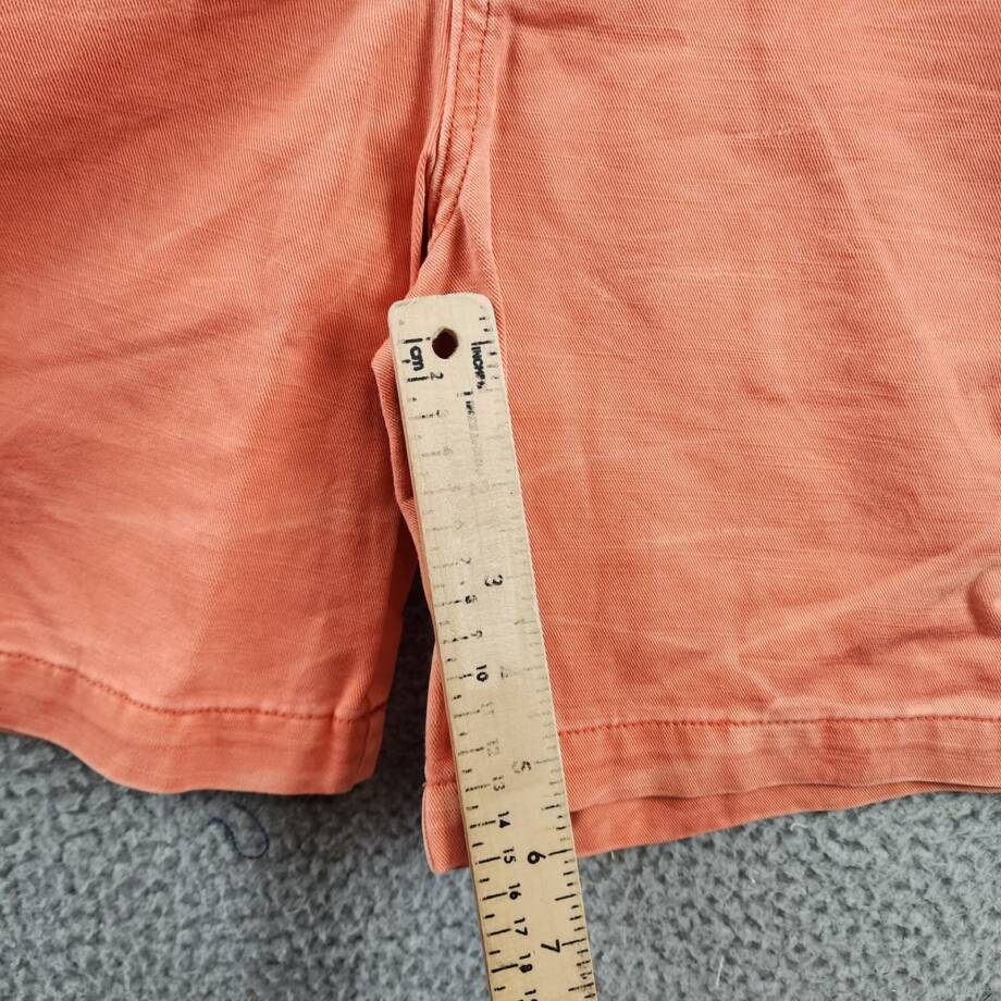 Polo Ralph Lauren Chino Shorts Boys 16 Coral Belt Loops Zip/Button Closure~