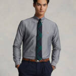 Polo Ralph Lauren Classic-Fit Performance Oxford Button Down Shirt Mens XS Slate