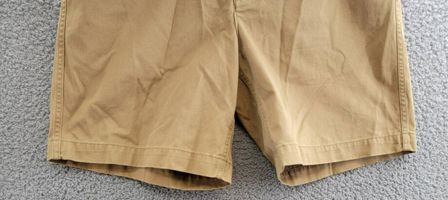 Polo Ralph Lauren 8-Inch Relaxed Fit Chino Shorts Men's 35 Sandsurf Button Zip