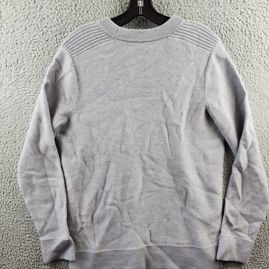 The Men's Store at Bloomingdale's Wool Crewneck Sweater Men's S Light Grey L/S