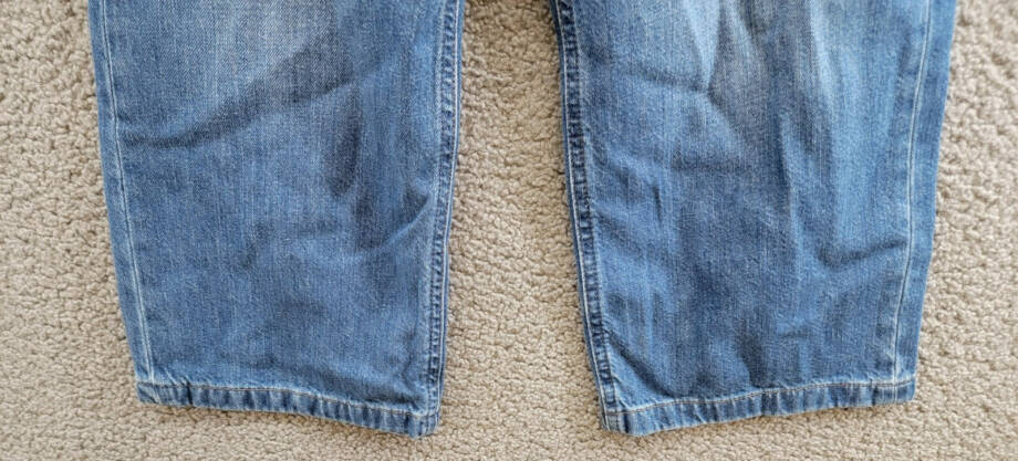 Polo Ralph Lauren Cropped Wide-leg Denim Jeans Girls 10 Blue Pocket Button Front