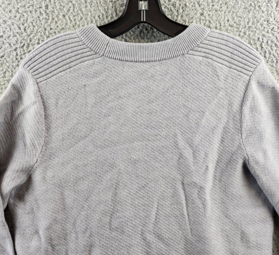 The Men's Store at Bloomingdale's Wool Crewneck Sweater Men's S Light Grey L/S