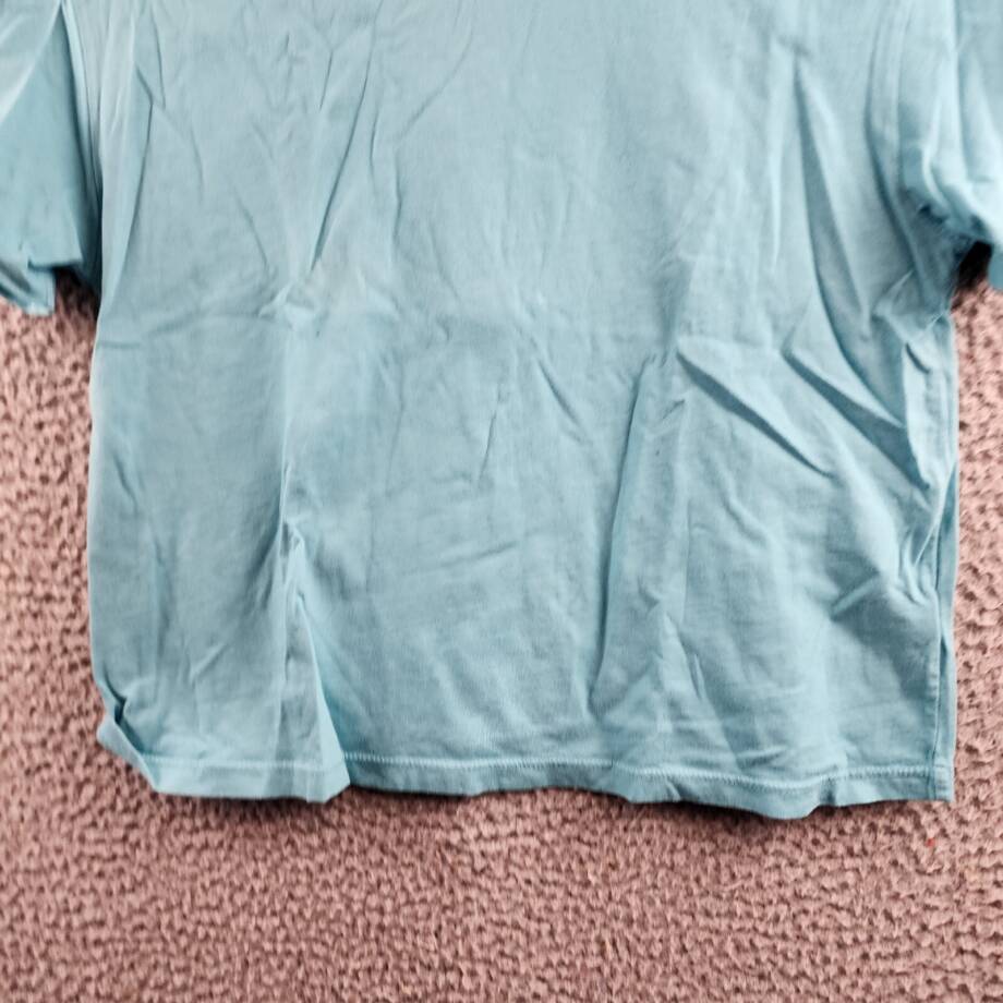 Monrow Solid Vintage T-Shirt Women's XS Blue Pullover Style Short Sleeves~