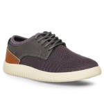 Steve Madden Bdawes Fashion Lace-Up Oxford Shoes Boys 5 Grey Cushioned Flexible