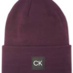 Calvin Klein Supersoft Slouchy Beanie Women's One Size Aubergine Solid