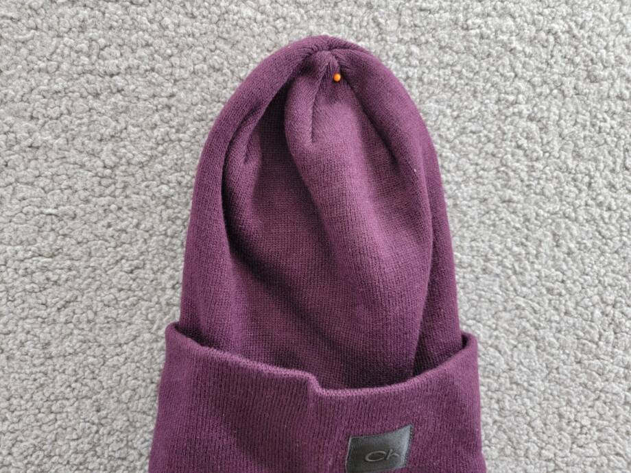 Calvin Klein Supersoft Slouchy Beanie Women's One Size Aubergine Solid