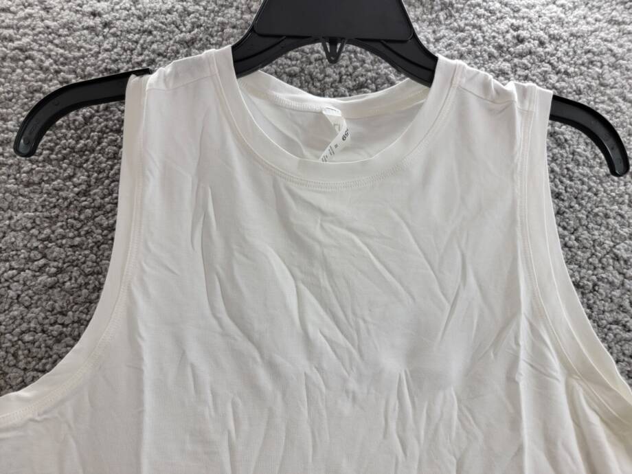 Splits59 Sienna Cropped Tank Top Women's XS White Crewneck Sleeveless Pullover