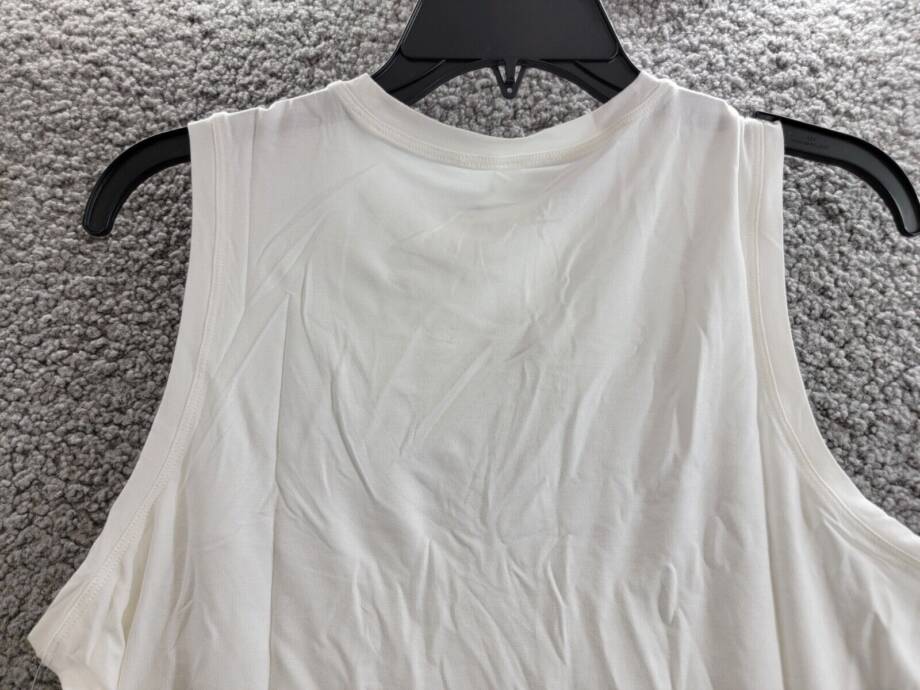 Splits59 Sienna Cropped Tank Top Women's XS White Crewneck Sleeveless Pullover