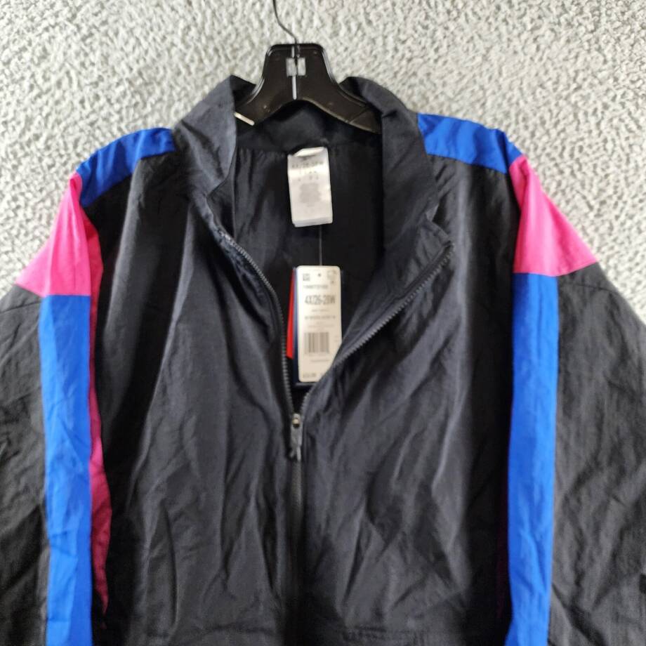 Reebok Plus Zip-Front Colorblocked Jacket Women's 4X/26-28W Semi Proud Pink L/S