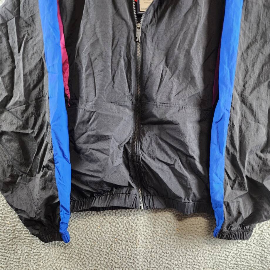 Reebok Plus Zip-Front Colorblocked Jacket Women's 4X/26-28W Semi Proud Pink L/S