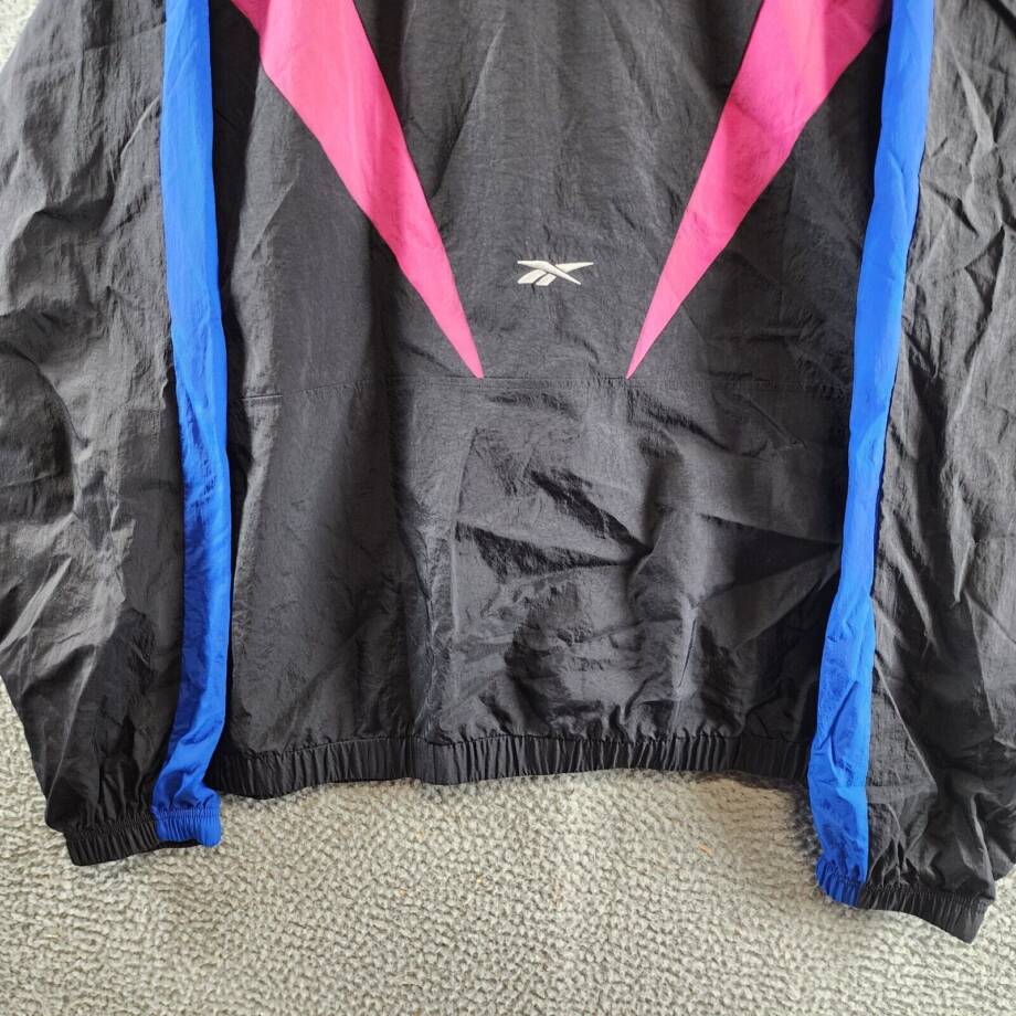 Reebok Plus Zip-Front Colorblocked Jacket Women's 4X/26-28W Semi Proud Pink L/S