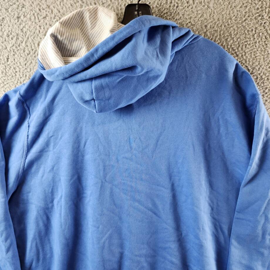 Polo Ralph Lauren Polo Bear Fleece Full-Zip Hoodie Mens XXL Blue Kangaroo Pocket