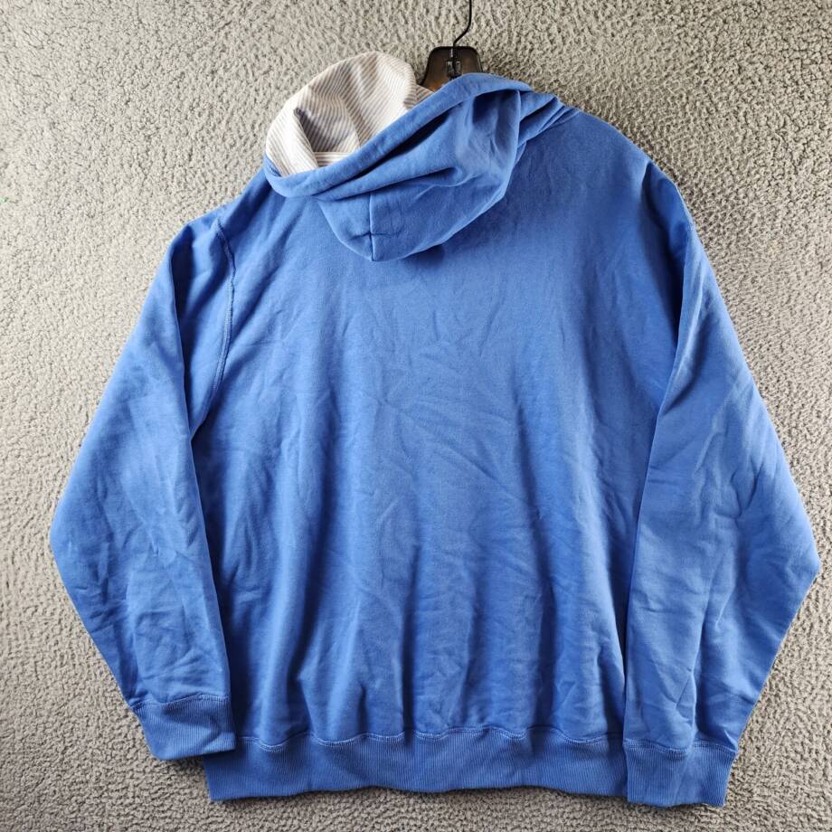 Polo Ralph Lauren Polo Bear Fleece Full-Zip Hoodie Mens XXL Blue Kangaroo Pocket