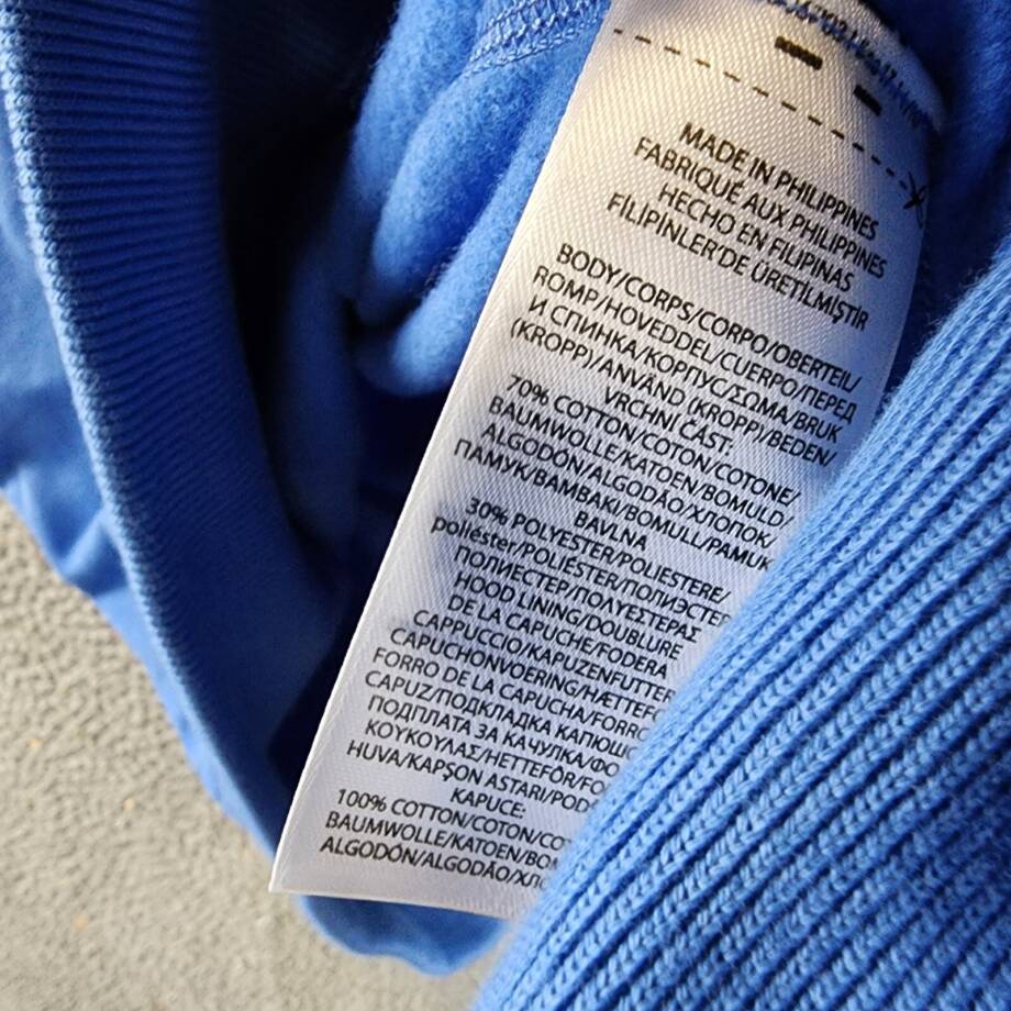 Polo Ralph Lauren Polo Bear Fleece Full-Zip Hoodie Mens XXL Blue Kangaroo Pocket