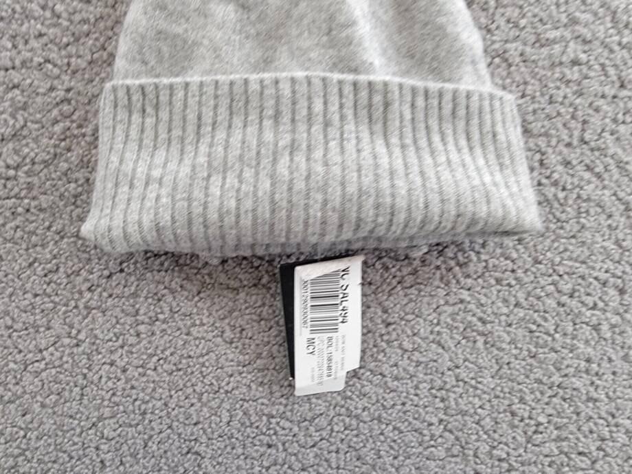 kate spade new york Wool Bow Ribbed-Cuff Knit Beanie Women's OS Gray Heather