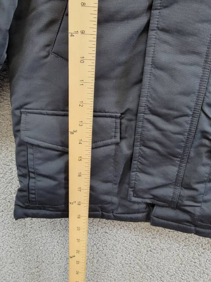 Polo Ralph Lauren Artificial-fur-Trim Down Parka Jacket Little Boys 5 Black L/S