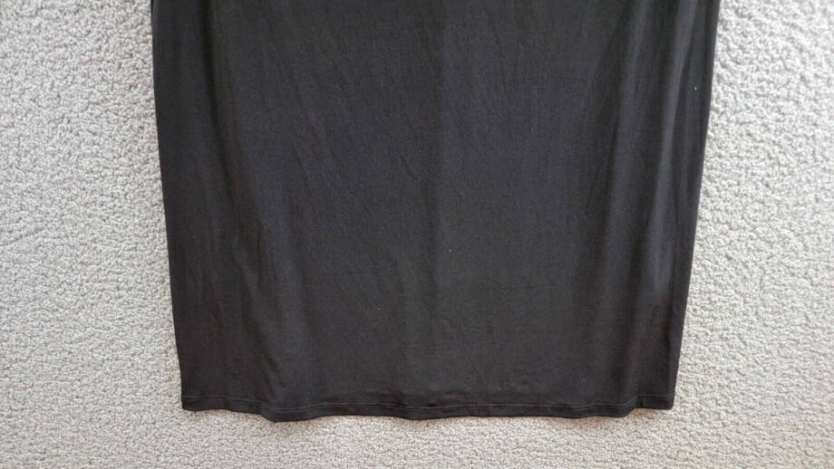 Connected Apparel Cowlneck Sleeveless A-Line Dress Women's 14 Black Pullover