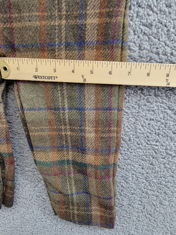 Ralph Lauren Interlock Bodysuit & Plaid Wool Blend Overall Set Baby Boys' 24M