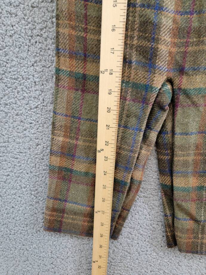 Ralph Lauren Interlock Bodysuit & Plaid Wool Blend Overall Set Baby Boys' 24M