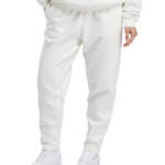 Reebok Active Mid-Rise Tapered Sweatpants Women's M Chalk Elasticized Waist