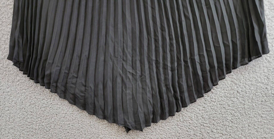 Cable & Gauge Pleated Top Womens S Black Sleeveless Back Button/Keyhole Closure