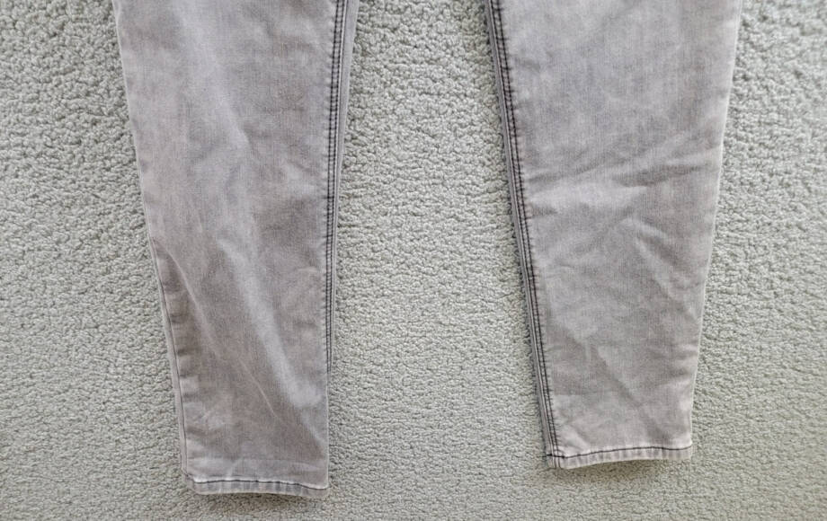 BOSS Logo-Embossed Straight-Leg Jeans Big Boys 16Y Denim Gray Button Zip Closure