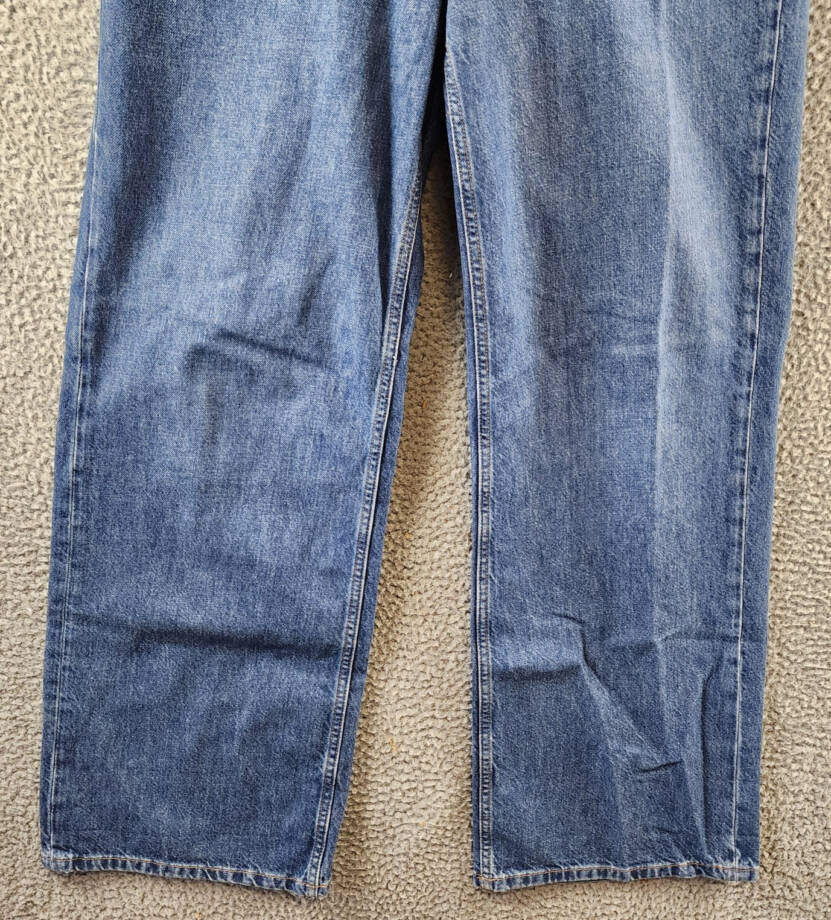 Free People We the Free Palmer Cuffed Jeans Women's 28 Tunnel Vision Zip Closure