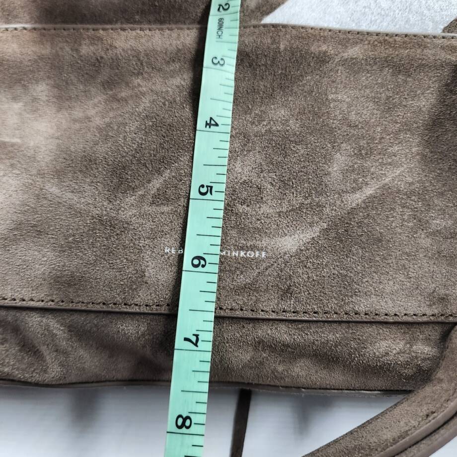Rebecca Minkoff Darren Top Zip Shoulder Bag Women's OS Porcini Adjustable Strap