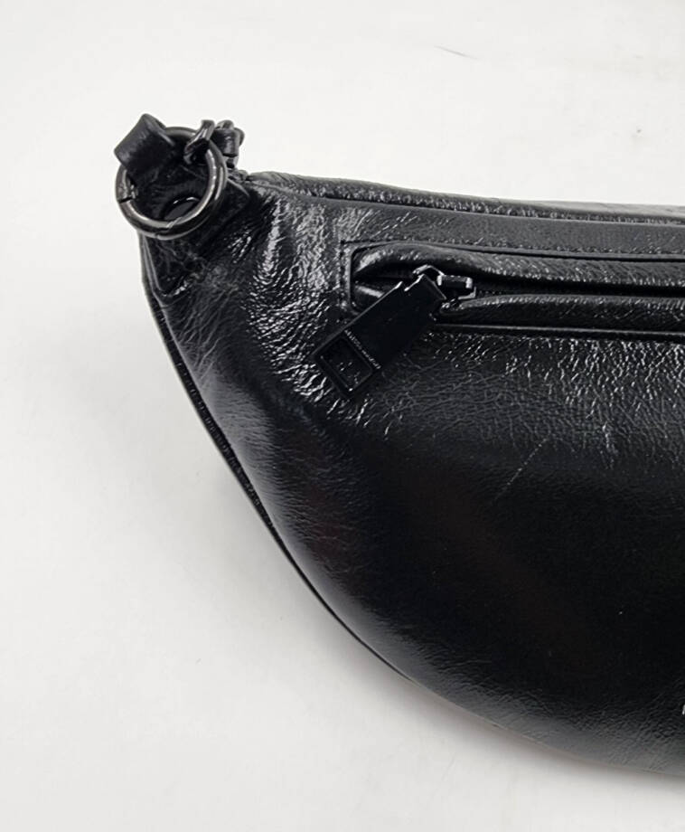 Rebecca Minkoff Chelsea Sling Bag Women's One Size Black Top Zip-Around Closure