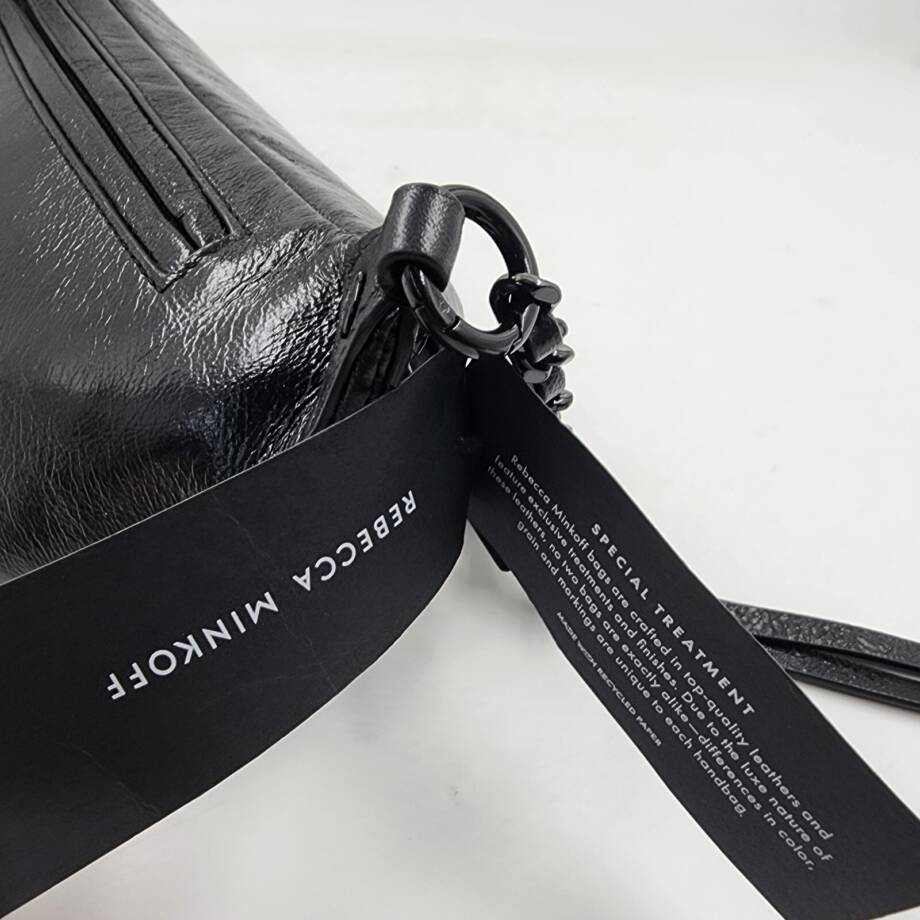 Rebecca Minkoff Chelsea Sling Bag Women's One Size Black Top Zip-Around Closure