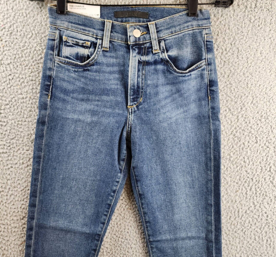 Joe's Jeans The Charlie Ankle Mid Rise Skinny Jeans Women's 25 Ignite 5 Pockets~