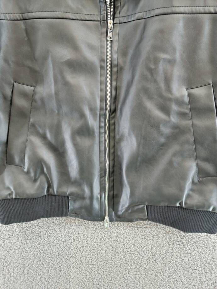 4th & Reckless Benson Jacket Women's XS Black Full Zip Side Pockets Long Sleeve