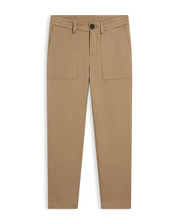 BOSS Ceremony Suit Pants Bog Boys' 14Y Cookie Solid Side Pockets Button Zip