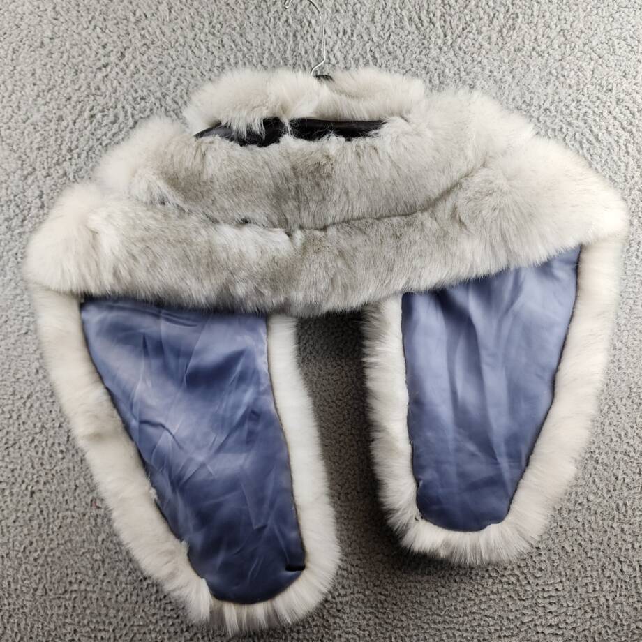 Surell Accessories Faux Fur Boa Women's One Size Light Gray Hook & Eye Closure